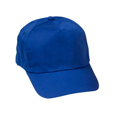 - Adults Dark Blue Color Baseball Hat Costume Accessory