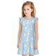 thumbnail image 1 of Fotbe Rabbit And Bird Vestido de Dormir para Niñas de 3 a 10 Años, Mangas Cortas, Estilo Princesa, Pijama Camisón con Mangas Voladas-Large, 1 of 6