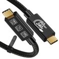 thumbnail image 3 of USB4.0 USB C Charging Cable Support 16K Video Transfer Cord 80Gbps Fast Speed Data Transfer, 240W Charging, 3 of 3