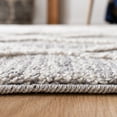 thumbnail image 4 of SAFAVIEH Marrakesh Erykah Geometric Polyester Area Rug, Ivory/Grey, 6'6" x 9', 4 of 7