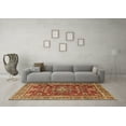 thumbnail image 3 of Ahgly Company Indoor Square Persian Brown Traditional Area Rugs, 6' Square, 3 of 4