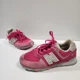 thumbnail image 1 of New Balance 574 Mens Sz 7 M Womens Sz 8.5 Shoes Suede Pink Athletic Running, 1 of 6