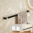 thumbnail image 5 of Lolynie Household Bath Towel Rack Bathroom Storage Slippers Rack Toilet Toilet Wall Mounted Storage Rack Bathroom Towel Rack, 5 of 6