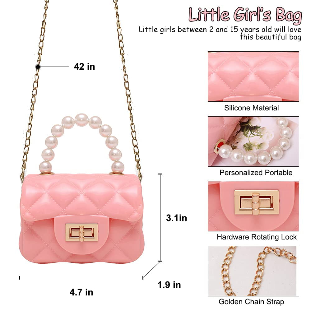 DreamHouse Lovely Baby Girls Mini Messenger Bag Cute Cartoon Kids Baby Small  Coin Purses Children Handbags Shoulder Bags,pink - Walmart.com