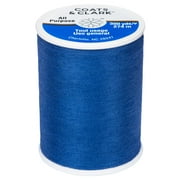 Coats & Clark All Purpose Yale Blue Polyester Thread, 300 Yards