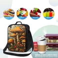thumbnail image 4 of Naloa Vintage Cloud Mushroom Lunch box Lunch bag for men women Large capacity Lunchbox Insulated Lunch bag Lunch box cooler, 4 of 7