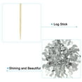 thumbnail image 4 of Uxcell 30 Pcs Firework Cupcake Toppers Sparkle Tassel Picks Silver, 4 of 7