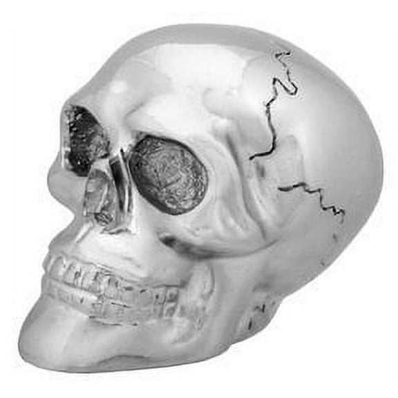 Chrome Skull Shift Knob Collectible Figurine