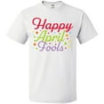 thumbnail image 3 of Inktastic Happy April Fools with Colorful Dots T-Shirt, 3 of 5