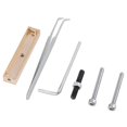 thumbnail image 2 of Outil de bricolage pour tampons alphabétiques et numériques en cuir, pour échanger et combiner des tampons, 2 of 4