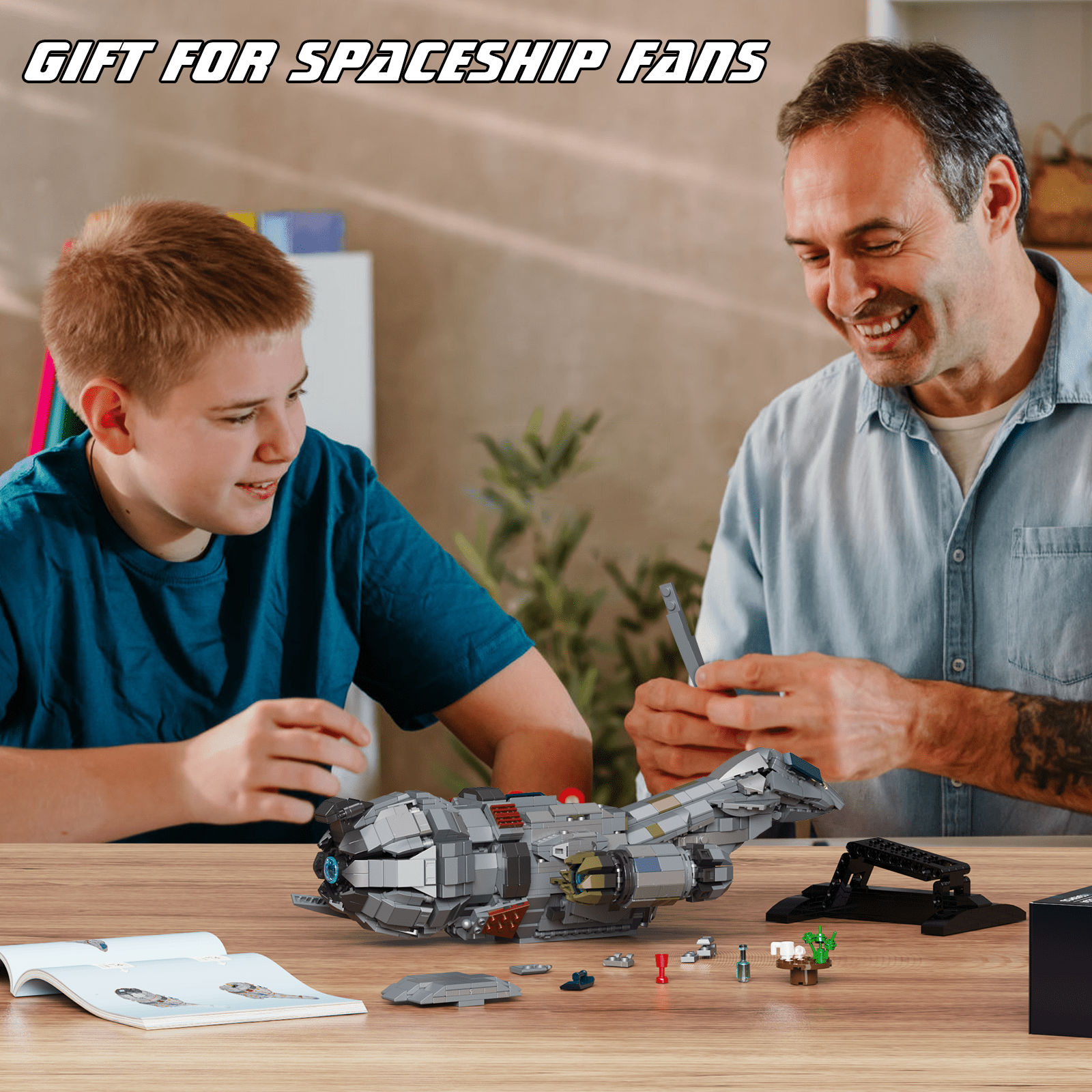 Firefly Spaceship Building Blocks Sets Space Aircraft Mode Toy Set Compatible with Lego Creative Bricks Building Toys for Adults Aged 8+