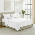thumbnail image 6 of Lavish Home 4-Piece Microfiber Full-Size Sheet Set with Pillowcases (White), 6 of 8