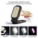 thumbnail image 4 of Luz de trabajo COB, linterna con imán plegable USB, luz para acampar al aire libre (A + Box) Tmvgtek Iluminación del hogar multifuncional, 4 of 9