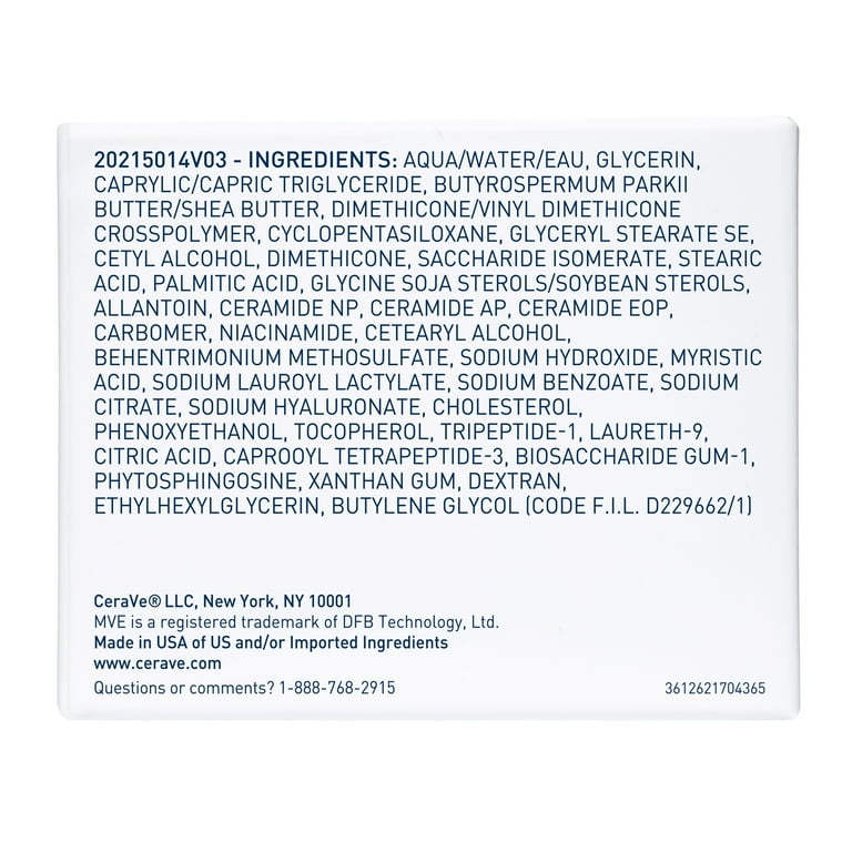 CeraVe Anti-Aging Renewal Night Cream, Moisturizer with