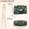 thumbnail image 4 of FORMRS Women Crossbody Purse with Chain Strap Vegan Leather Shoulder Handbag, Christmas Cat, 4 of 7