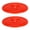Red, variant on 2pcs Plastic Trash Can Lids Round Trash Can Replacement Cover Heavy-Duty Garbage Can Lid For Outdoor Trash Can Rounded Smooth Plastic Lid