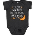 thumbnail image 3 of Inktastic I Love My Gigi to the Moon and Back Boys or Girls Baby Bodysuit, 3 of 5
