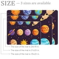 thumbnail image 2 of Small Washable Kitchen Rug, Cartoon Space Planets and Stars Pattern Indoor Door Mats for Entryway, Non Slip Area Rug Floor Carpet for Entrance Bathroom Bedroom, 2 of 7