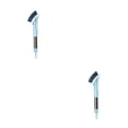thumbnail image 3 of QualitChoice Assiettes Vaisselle Brosse avec 3 Têtes Brosses Distributeurs ABS en Acier Inoxydable Outils de Nettoyage Multifonctions Bleu 2Set, 3 of 6