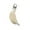 Yellow, variant on Keychains Key Pendant Dumpling Model Cute Food Prop Realistic Dumplings Photography Accessory for Everyday Carry and Collectibles,6.32 cmx3.2 cm,Green