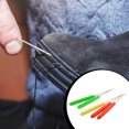 thumbnail image 2 of ruzhgo 100 Pieces ABS Awl Portable Handheld Colorful 12cm Replacement DIY Sneakers Doll Hair Toy Clay Punching Crafts Making Tool, 2 of 6