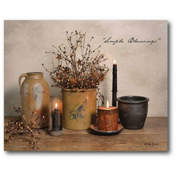 Courtside Market Country Simple Life Gallery-Wrapped Canvas Wall Art, 16x20