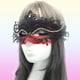 thumbnail image 5 of Máscara de disfraz Geek-M veneciana de metal con pedrería roja, 5 of 9