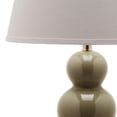 thumbnail image 5 of SAFAVIEH Three Gourd Table Lamp (Set of 2) | Taupe |, 5 of 5