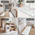 thumbnail image 5 of Pioneer Flower Floral Print Pattern Kitchen Rugs Sets Of 3,Kitchen Runner Rugs Non Skid Washable,Decorative Kitchen Floor Mats for Kitchen,Sink,Laundry,17X30 Inch + 17X47 Inch + 17X59 Inch, 5 of 6
