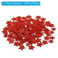thumbnail image 2 of Pegatinas de Espuma Uxcell, 2Pack 300Pc Adhesivas de Espuma Brillantes, Estrella Roja, 2 of 6