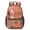 Cat and Potted, variant on Husky Head Pink Pattern 17" School Backpacks for Teens,Waterproof Oxford Fabric,S-Shape Padded Straps for School,Travel,Hiking,Camping