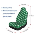 thumbnail image 5 of Honeii Snowflake for Car Seat Covers Full Set, Seat Covers for Cars, Car Seat Protector Waterproof, Leather Car Seat Cushion-1, 5 of 9