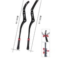 thumbnail image 4 of Soporte para bicicletas de montaña de 24-29 pulgadas, bicicletas de carretera y bicicletas plegables, soporte Universal ajustable en altura, 4 of 12