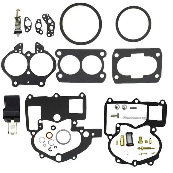 Replacement For Mercruiser 3.0L 4.3L Mercruiser; carburetor 5.0L 5.7L Carburetor Rebuild Repair Kit Gaskets 302-804844002