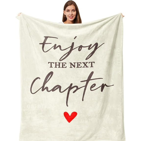 Farewell Gifts for Coworkers Blanket 60"x50", Retirement Gifts for Women/Men, Leaving, Goodbye, Going Away, New Job, Promotion, Moving Away Gifts for Coworker, Friends, Boss Throw Blanket