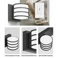 thumbnail image 5 of LIGHTINN 3-Light Bathroom Vanity Light Modern Acrylic LED Bathroom Light 20.5inch Wall Light LED 6000K White Bathroom Lighting (Black), 5 of 8