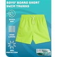 thumbnail image 2 of Quad Seven Boys Swim Trunks Basic Solid Quick Dry Board Shorts Bathing Suit with Mesh Lining, 2 of 6