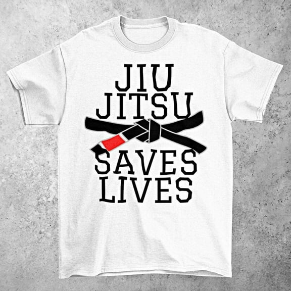 Jiu Jitsu Saves Lives Graphic Tee