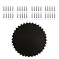 thumbnail image 1 of S SERENABLE Tapis de Trampoline 6 Pieds Rond 40 Pcs 6.5 Pieds' Accessoires de Réparation, 1 of 9