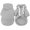 L, variant on TELOLY Dog Clothes,Smooth Zipper Dog Jacket,Comfortable Fit Fleece Warming Material Dog Sweatshirt,Grey,Xxxxxl,Chest Girth 36.2In