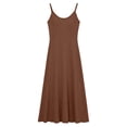thumbnail image 5 of QSAWXQZ Women's Maternity Maxi Dress Sleeveless Scoop Neck Stretch a Line Long Dress for Summer 3XL, 5 of 9