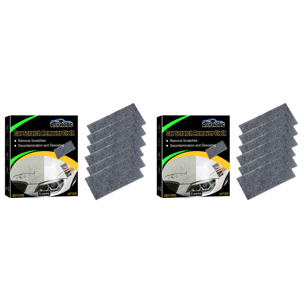 6 PCS Sparkle Cloth Car Scratch Remover para Arañazos Coche