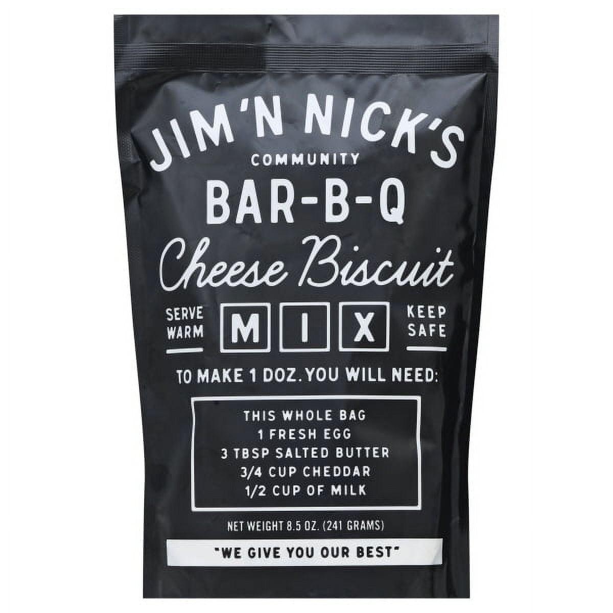 (2 pack) Jim N Nicks Bar-B-Q Cheese Biscuit Mix, 8.5 oz