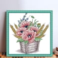 thumbnail image 2 of Hilo Algodón Ecológico Bordado Punto Cruz Con 14CT 30x29cm, 2 of 9