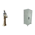 thumbnail image 1 of Elegante organizador de armario con escultura de mujer tribal para decoración moderna del hogar y soluciones clave para ahorrar espacio en apartamento, 1 of 8
