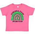thumbnail image 3 of Inktastic Cerebral Palsy Awareness Green Ribbon Rainbow Boys or Girls Baby T-Shirt, 3 of 5