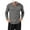 Dark Gray, variant on UKAP Mens T-Shirts Crew Neck Henley Shirt Long Sleeve Tops Casual Blouse ArmyGreen M