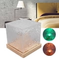 thumbnail image 1 of RGBW Light, Squared USB Plug In Water Ripple Colorful Night Light  For Office, 1 of 8
