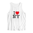 thumbnail image 2 of I Love NY Women's Tank Top, Classic New York Sleeveless Tee XL, 2 of 6