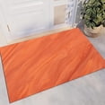 thumbnail image 2 of 4x5ft Soft Low Pile Bedroom Area Rug, Washable Red Orange Solid Color Background Rug, Easy Clean Non-Slip Living Room Carpet, Bedroom Nursery Office Machine Washable Rugs, 2 of 7